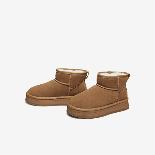 【云粉节】BF楼百思图2025冬季新款加绒加厚厚底雪地靴棉鞋女短靴DK661DD5吊牌价699.现价350 商品图4