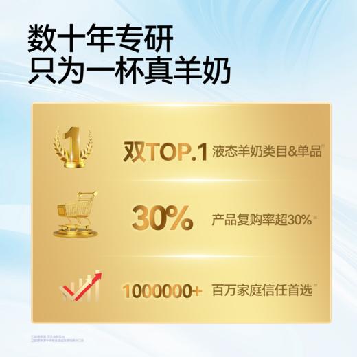 【纯山羊奶】卓牧精选纯羊奶200ml*30盒/提 商品图3