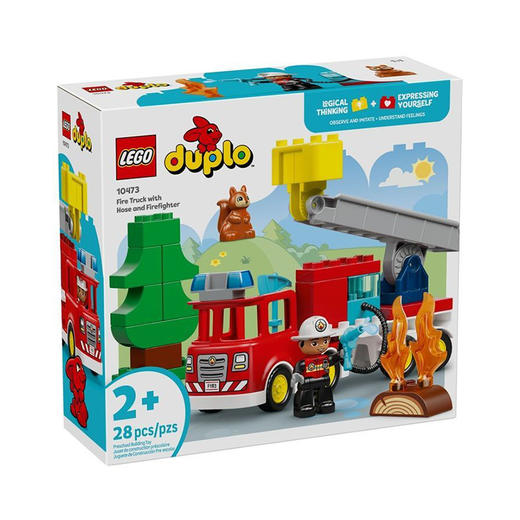 乐高LEGO 消防车LEGC10473 商品图0