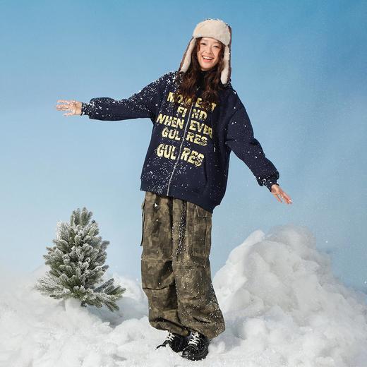 休闲宽松迷彩扎染直筒工装裤-纪念日百货门店同款167998132 商品图3