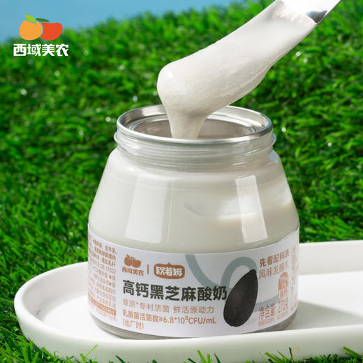 西域美农 欧若姆高钙黑芝麻酸奶 抹茶开心果酸奶 商品图9