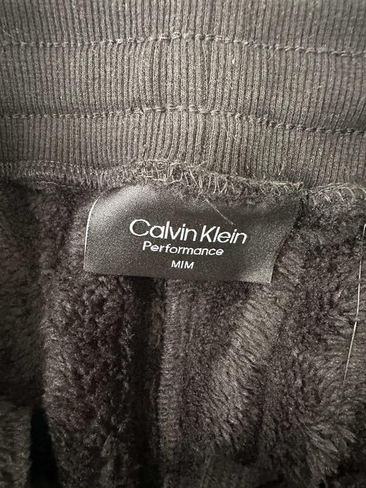 贝壳三 字母印花松紧腰休闲长裤情侣款加绒加厚束脚卫裤C120532 商品图10