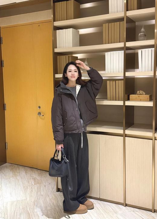 老渠道❗️【鹅绒服】 休闲风短款加厚保暖！美拉德色系！很有特色！！百搭好看！！无标发货WD 商品图0