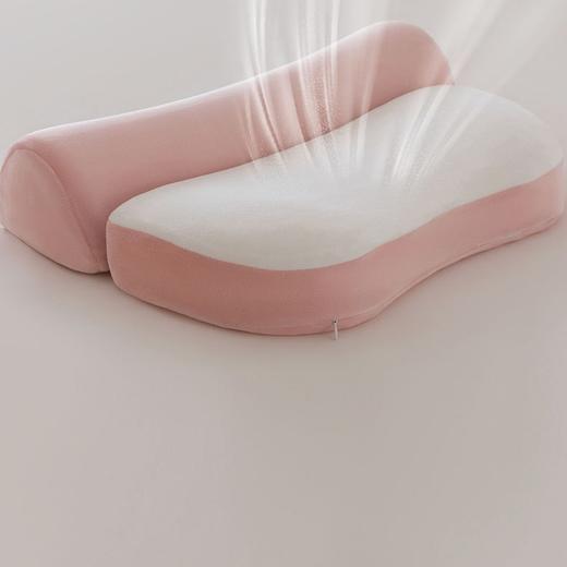 【云感裸肌面料❗️超舒爽透气】小红书爆款记忆棉零压记忆牵引枕。jb 商品图2