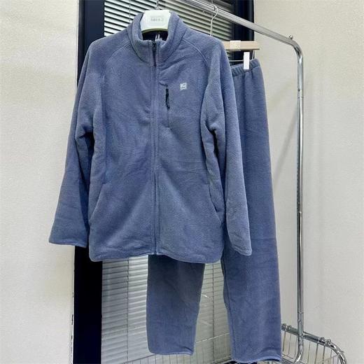 男士冬季家居服果粒绒传统男套居家套装【24R31030】 商品图3