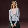 Ariseism 美式复古设计感长袖针织衫女秋冬新款毛衣内搭上衣 商品缩略图1