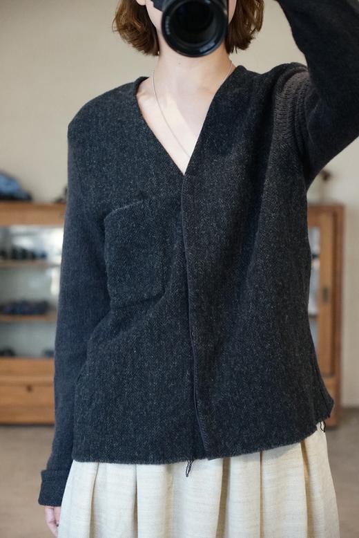 elsa esturgie羊毛v领上衣 商品图6