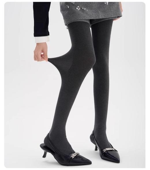 560D日式平板款羊毛磨绒保暖连裤袜GW32616 商品图2