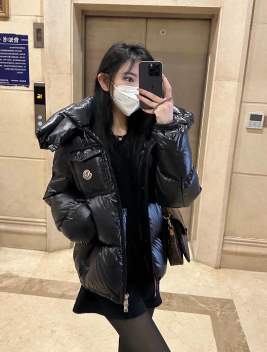 蒙口 25秋冬新款 经典三色织带羽绒服(TM) 商品图3