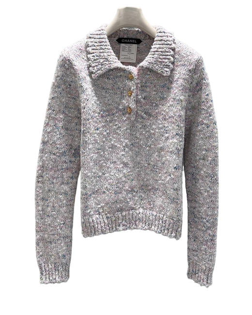 女款有领羊毛针织毛衣fe025 商品图0