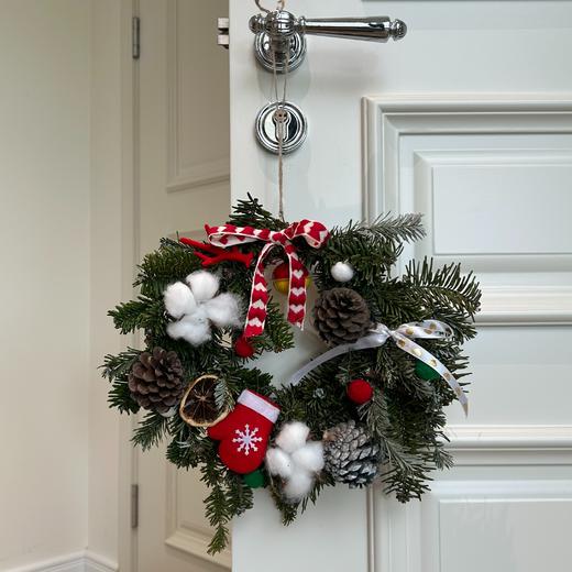 🎄几十块轻松拥有的圣诞氛围感✨【圣诞诺贝松系列装饰】❗️小壁花加上花环❄️🔔一整个圣诞氛围拉满啦~ 商品图0