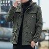 JEEP SPIRIT秋冬大码棉衣冬装男加绒加厚宽松冬装外套HL6632 商品缩略图1