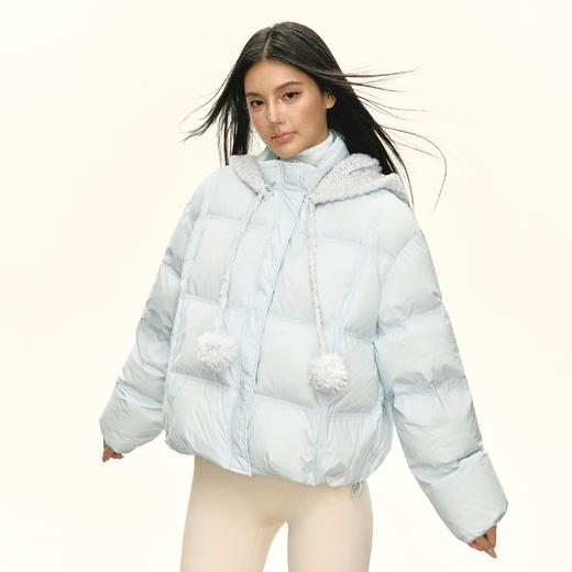 Ariseism 美式复古设计感可脱卸帽子羽绒服女冬季新款 商品图1