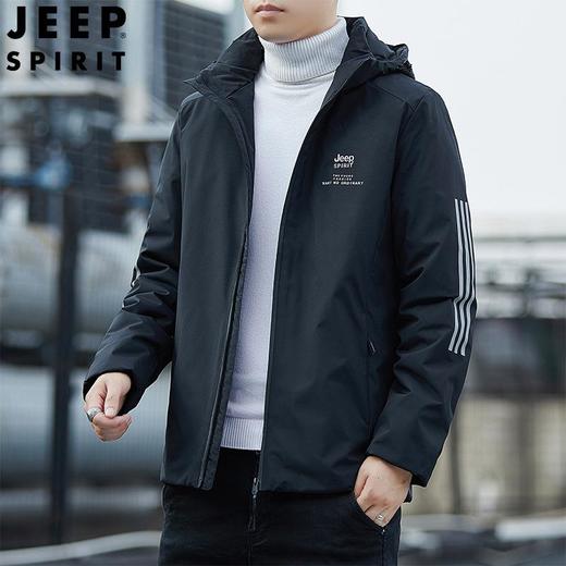 JEEP SPIRIT羽绒服男百搭羽绒服男冬季时尚连帽外套潮HL7173 商品图0