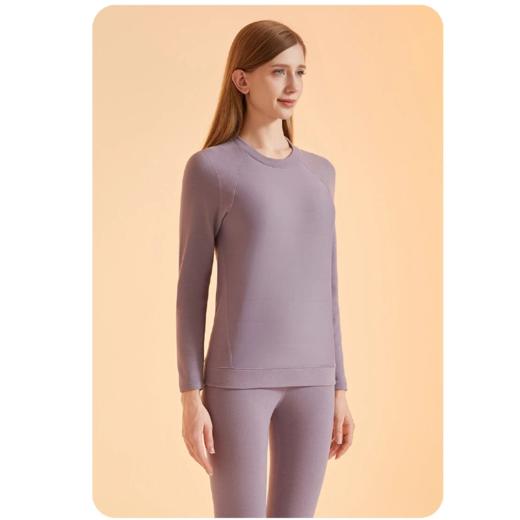 QINGPAI轻湃 100%羊毛保暖套装女款 商品图1