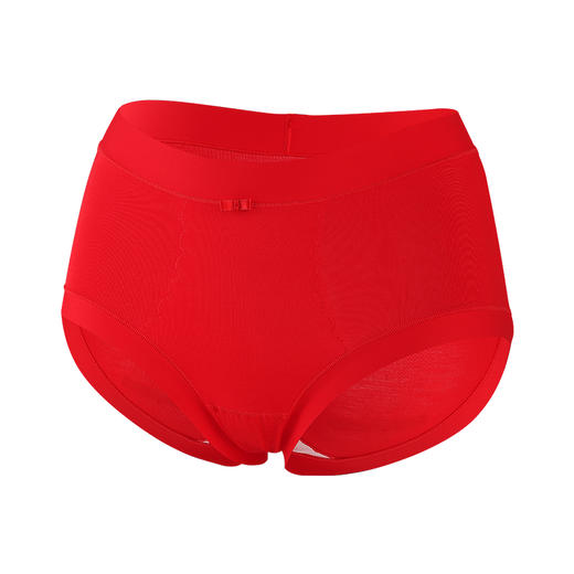 美奈川 80S莫代尔蚕丝7A抗菌红女裤DK07346 商品图1