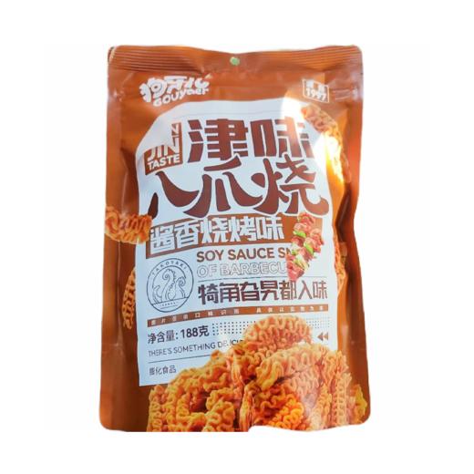 狗牙儿188g酱香烧烤味八爪烧 商品图0