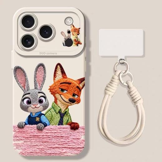 （苹果型号）🦊🐰这一站是“疯狂动物城”✌🏻手机壳来啦！！⁠朱迪尼克真的可爱暴击啊‼️ 【疯狂动物城手机壳】苹果、⁣华为全场💰19.9❗️ 朱迪的胡萝卜元素、尼克的坏笑细节直接戳中❤️ 商品图8