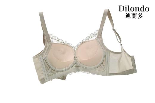 迪兰多车缝无钢圈中厚杯蚕丝养胸护胸聚拢有型2118473 商品图10