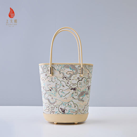 SAINTJOY/上久楷  宋锦拎包 牛龙图 XB3B015208002 （不含礼盒包装 商品图1