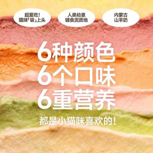 尾巴生活主食餐包 黑白泥 彩虹泥吸吸酱 成猫幼猫发腮湿粮餐包 商品图2