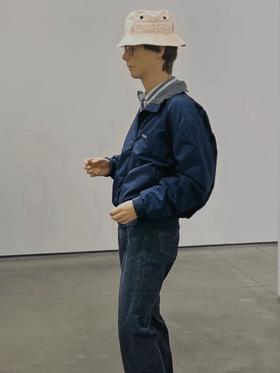 巴塔解鲁德辛西拉复古飞行抓绒夹克