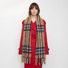 BURBERRY 巴宝莉 女士格纹马海毛羊毛围巾 格子 8112967 B9719 商品缩略图2