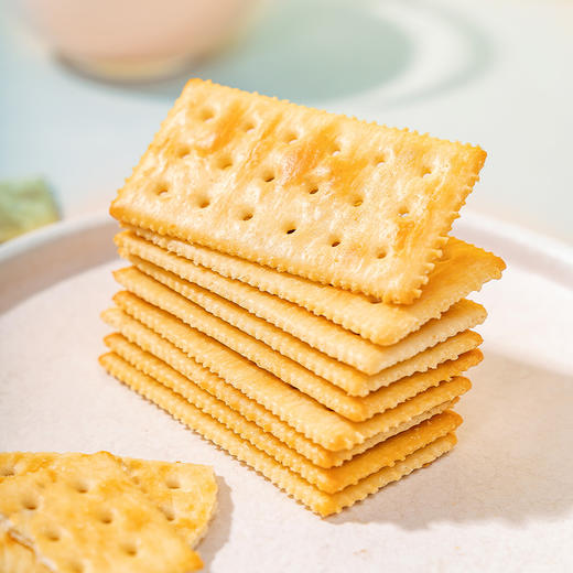 福事多海盐苏打饼干180g*2盒，0反式脂肪酸，独立小包装 商品图1