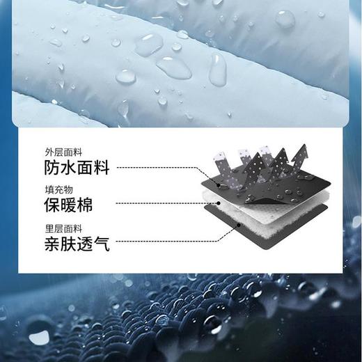鸟家同款【NICESELF 轻量化连帽排骨P棉服】轻量排骨结构  男女同款da牌代工厂  户外级别  冬季防水保暖  PLantcoft·p棉蓄热锁温 商品图6