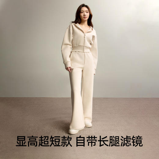 有棵树连帽可外穿卫衣女士家居服套装-TC001 商品图4