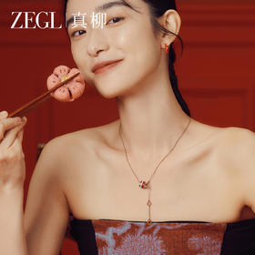 ZEGL小马作本命马年项链女设计感小蛮腰锁骨链秋冬毛衣链饰品礼物