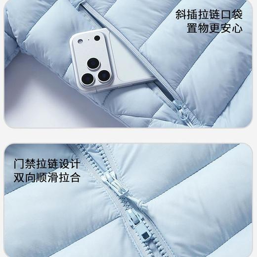 鸟家同款【NICESELF 轻量化连帽排骨P棉服】轻量排骨结构  男女同款da牌代工厂  户外级别  冬季防水保暖  PLantcoft·p棉蓄热锁温 商品图2