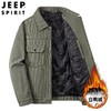 JEEP SPIRIT灯芯绒羽绒服男夹克冬季爸爸装休闲工装服HL8608B 商品缩略图2