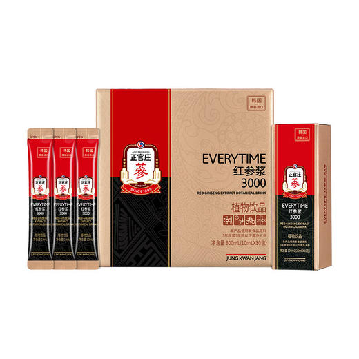 正官庄人参原装进口EVERYTIME红参浆300g 商品图7