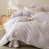 自然醒长绒棉立体提花花边款四件套-星糖物语HS 商品缩略图7