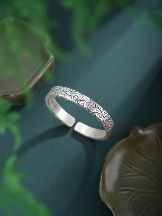 子佩集S999手工银【祥云貔貅】手镯【55082260】原创设计 商品图0