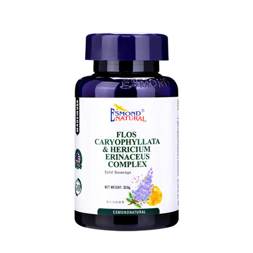 美国原装进口爱司盟葆未牌丁香猴头菇复合560mg*60粒 商品图0