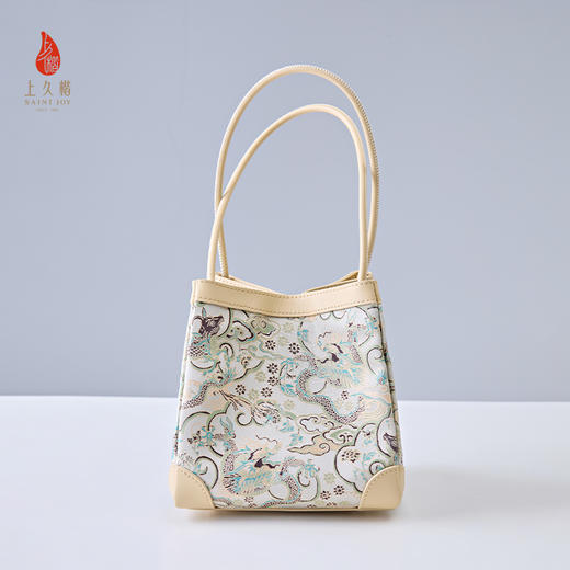 SAINTJOY/上久楷  宋锦拎包  牛龙图  XB3B015208004 （不含礼盒包装 商品图1