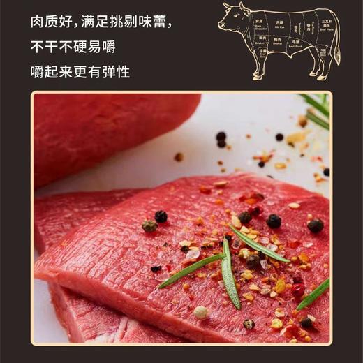 【休闲零食】西域头狼手撕牛肉 原味/香辣味/孜然味250g/袋 商品图2