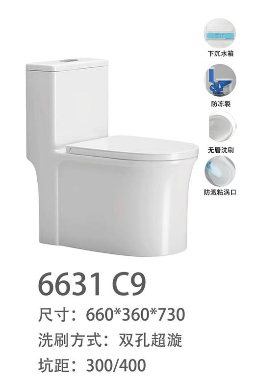 镱龙 广东防冻坐便器 6631-400 商品图0