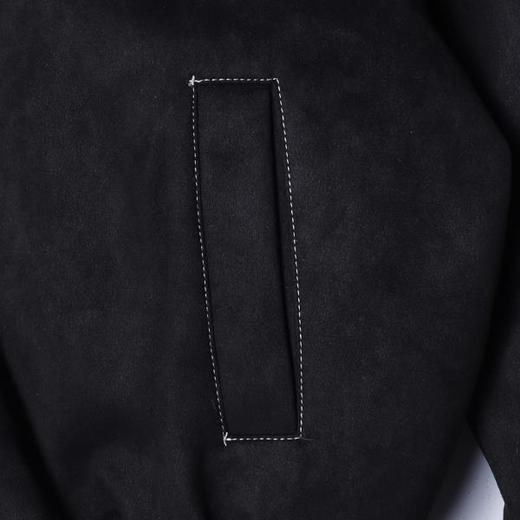 G727SDSA男士秋冬新款痞帅男装设计感毛绒领翻领夹克外套百搭时尚个性 商品图3