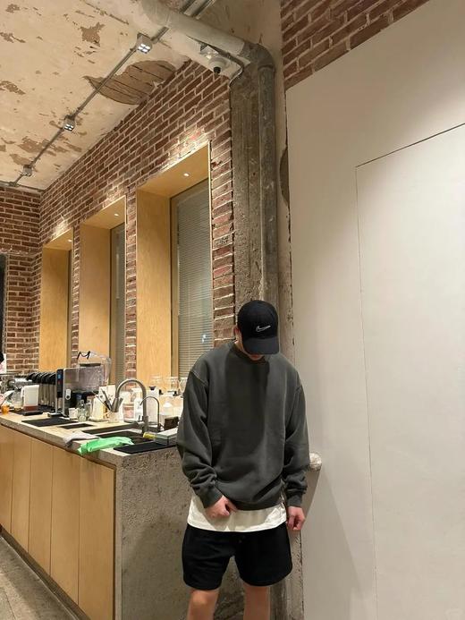 3色可选，男女皆可~【加绒卫衣】 轻松穿出山系outfit，纯色百搭不挑人！无标发货WD 商品图4