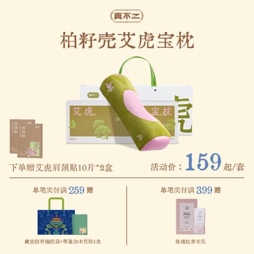 【真不二】丹系列柏子壳艾虎宝枕艾草枕头成人养生草本枕芯护颈药枕Y 商品图0
