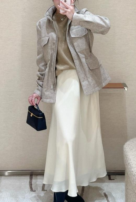 女款麻棉口袋立领外套zh015 商品图3