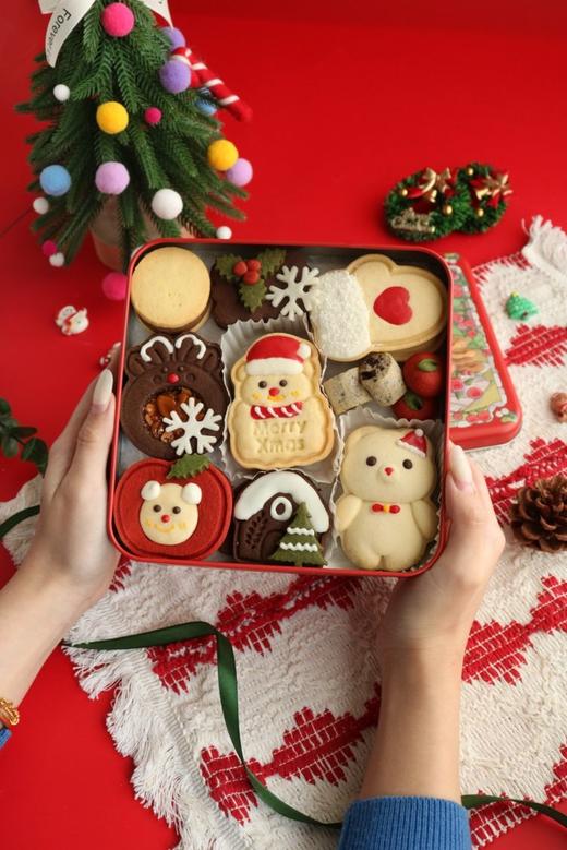 圣诞节日限定手工曲奇礼盒装【圣诞福利专场】 商品图3