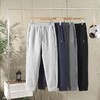 秋冬加绒加厚复合奥粒绒长裤 商品缩略图0