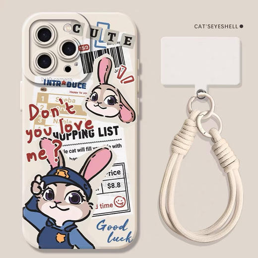 （苹果型号）🦊🐰这一站是“疯狂动物城”✌🏻手机壳来啦！！⁠朱迪尼克真的可爱暴击啊‼️ 【疯狂动物城手机壳】苹果、⁣华为全场💰19.9❗️ 朱迪的胡萝卜元素、尼克的坏笑细节直接戳中❤️ 商品图7