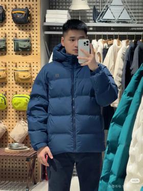 可隆户外防风防水加厚保暖连帽羽绒服