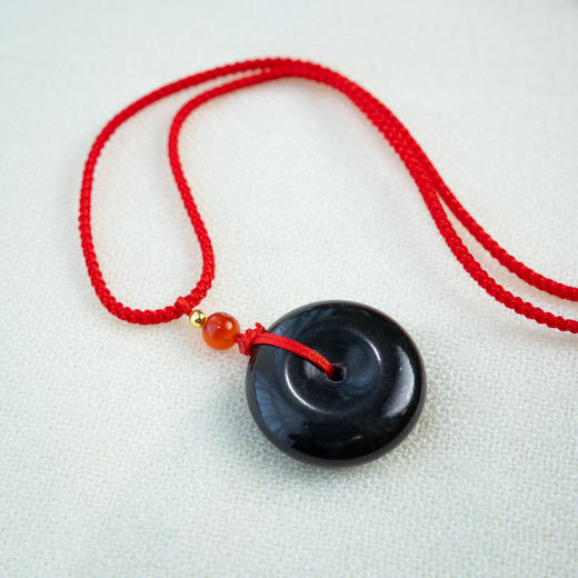 ²【安然水晶】泰山玉平安锁/扣系列LS171 （48小时鉴赏期） HM02-CRMM-ARSJ 商品图2