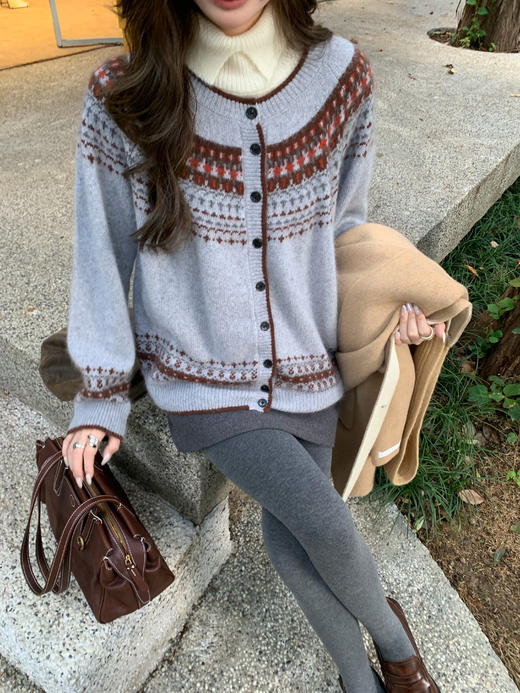 Read Nameless /灰色羊毛显腿长裙裤 2025/12/6 商品图6